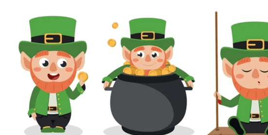 Cute:1ulysapfotu= Leprechaun Clipart