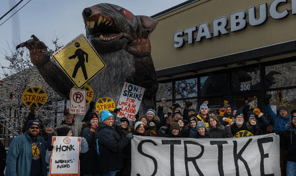 Starbucks on Strike Today