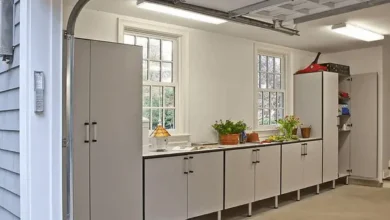 Functional Living Through Coordinated Closet and Garage Cabinet Design